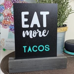 Chalkboard kitchen sign